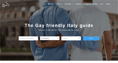 Desktop Screenshot of gayfriendlyitaly.com